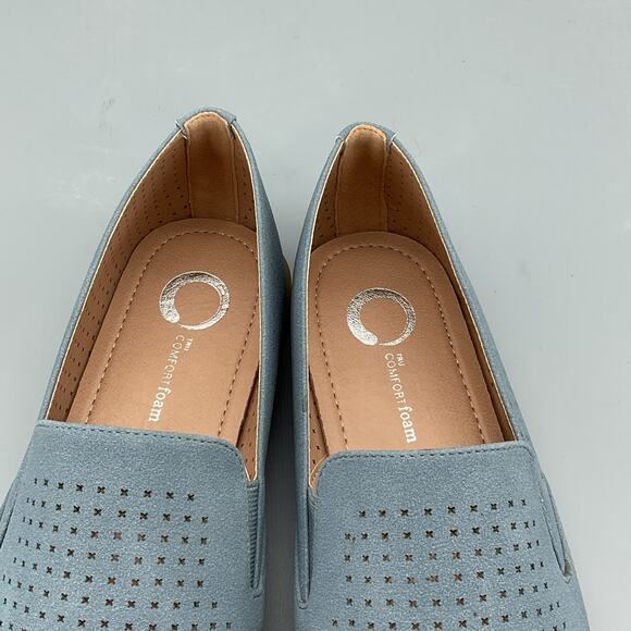 NEW Journee Collections Women’s Lucie Flats Blue Size 9.5 - Picture 6 of 10